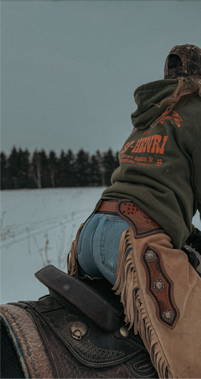 Sweat à capuche  ''Coming soon'' Vert
