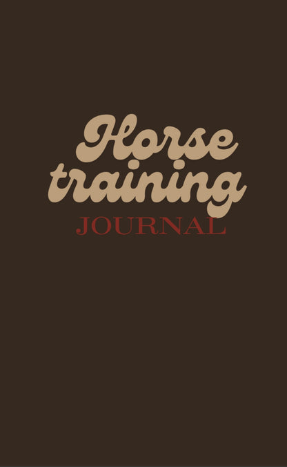 Horse training journal - Ebook