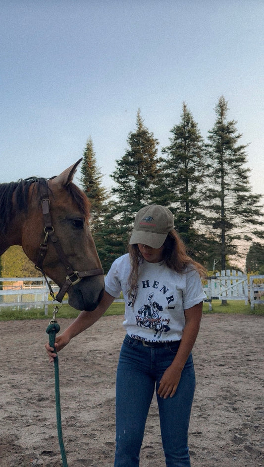 ''The Cowgirl way'' T-shirt