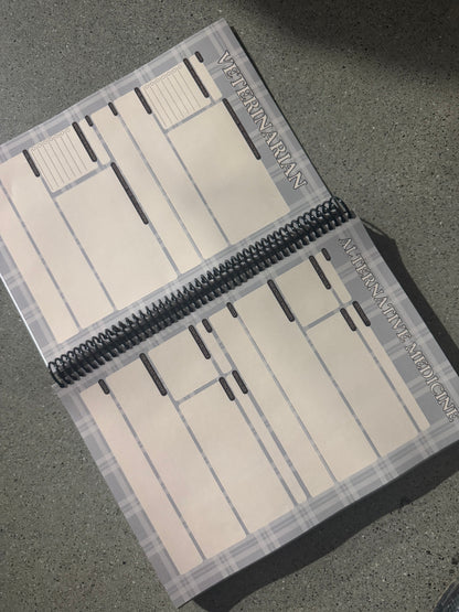 Horse training journal