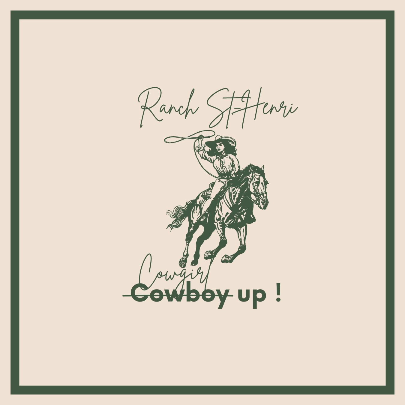 Cowgirl up - Wild rag