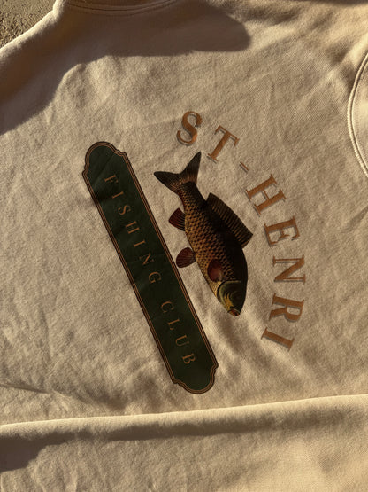 ''Fishing club'' Crewneck