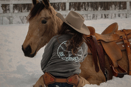 Crewneck ''Bull'' gris