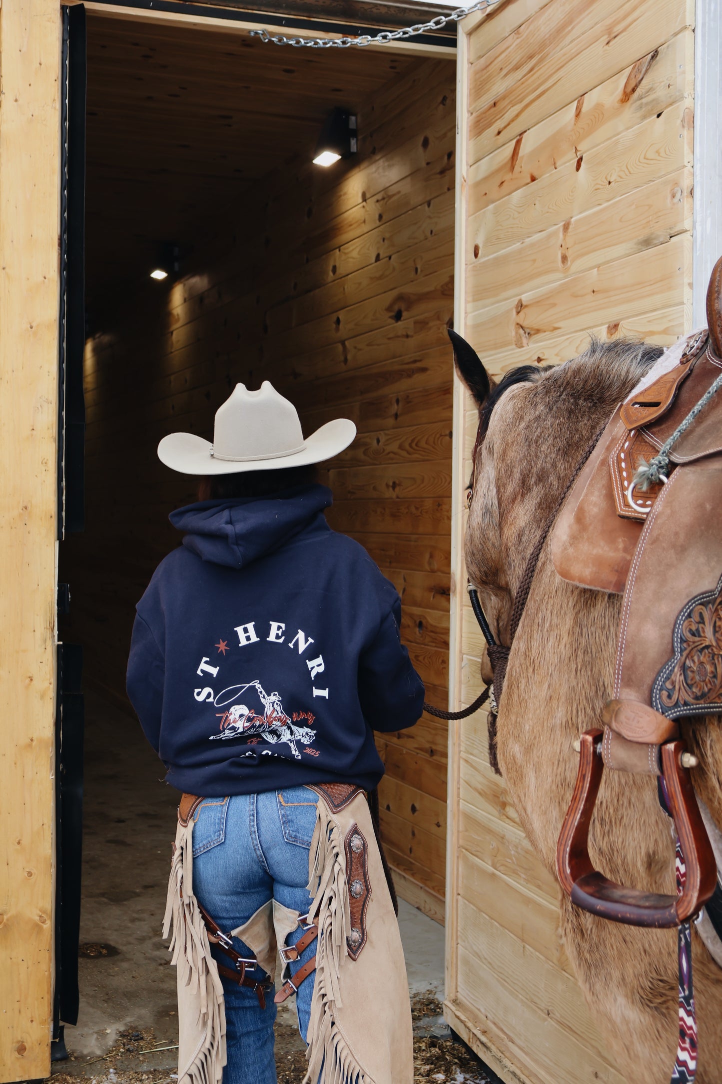The cowboy way hoodie