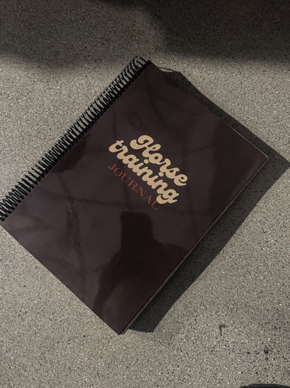 Horse training journal