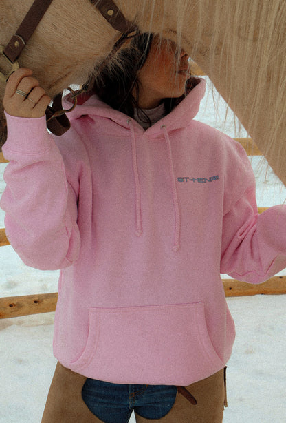 Ski joering team hoodie - Pink