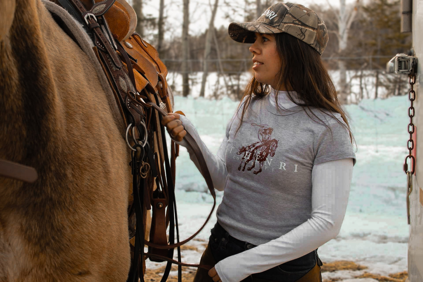 ‘’ Cowgirl up! ‘’ T-shirt