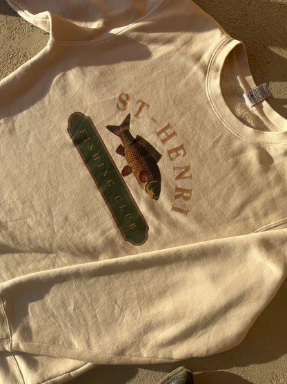 ''Fishing club'' Crewneck