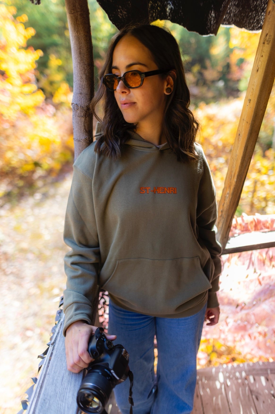 ''MOOSE'' Hoodie, Green